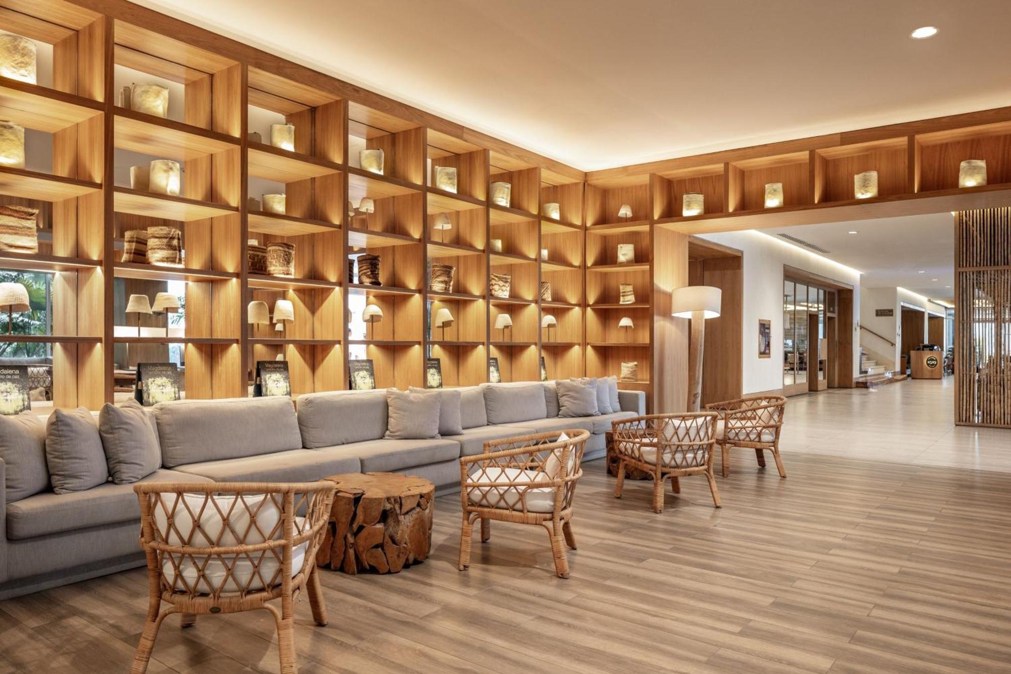 ซานตา มาร์ตา แมริออท รีสอร์ต ปลายา ดอร์มิดา Hotel ซันตามาร์ตา ภายนอก รูปภาพ The lobby of the hotel