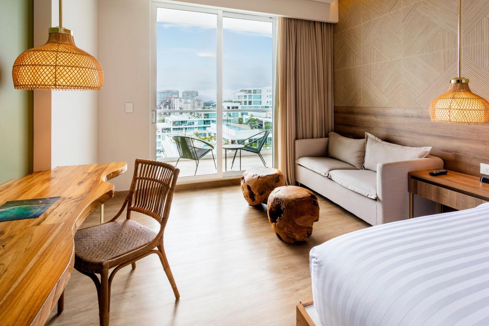 ซานตา มาร์ตา แมริออท รีสอร์ต ปลายา ดอร์มิดา Hotel ซันตามาร์ตา ภายนอก รูปภาพ Deluxe Ocean View