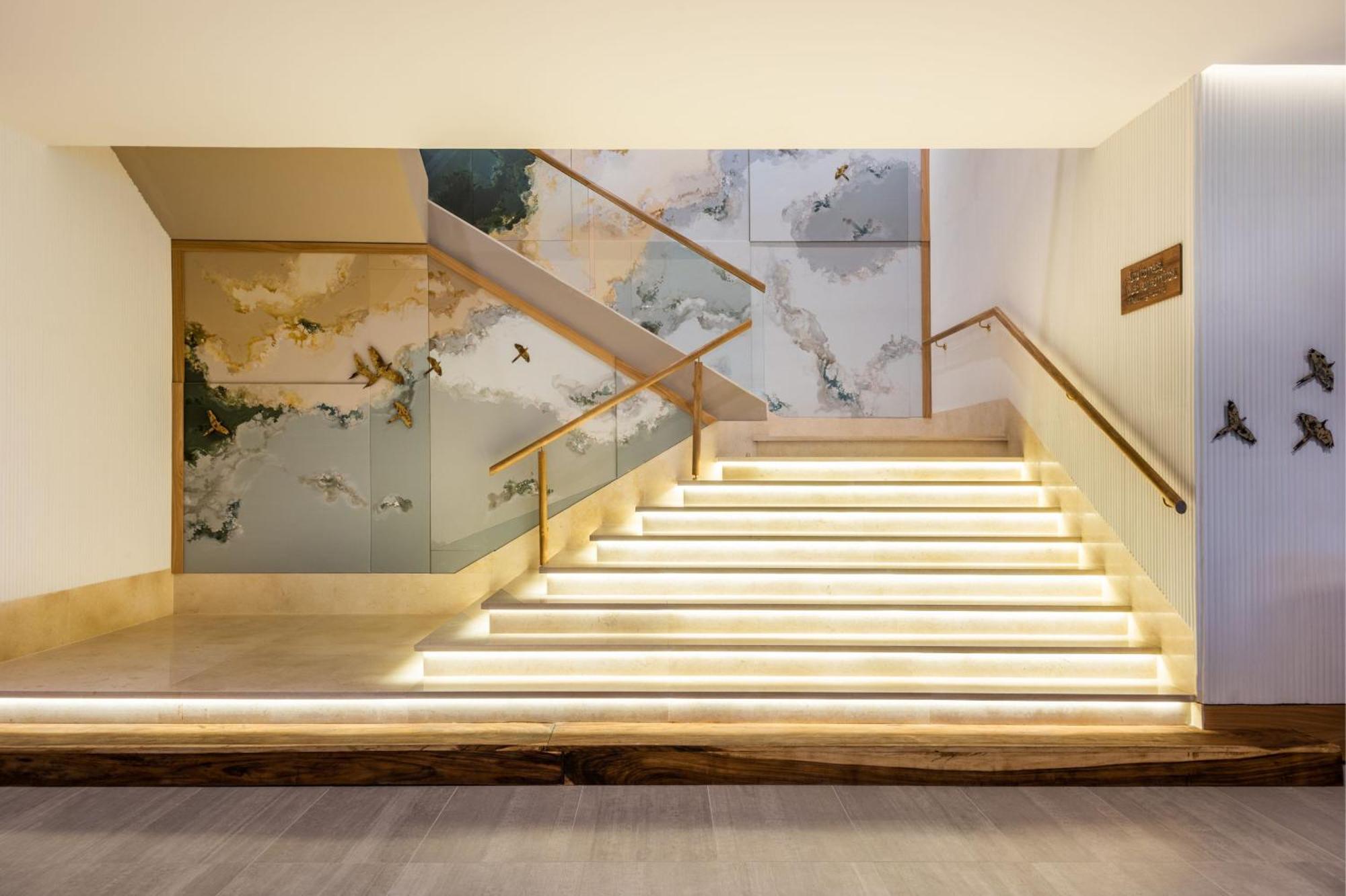 ซานตา มาร์ตา แมริออท รีสอร์ต ปลายา ดอร์มิดา Hotel ซันตามาร์ตา ภายนอก รูปภาพ The staircase at the entrance of the museum
